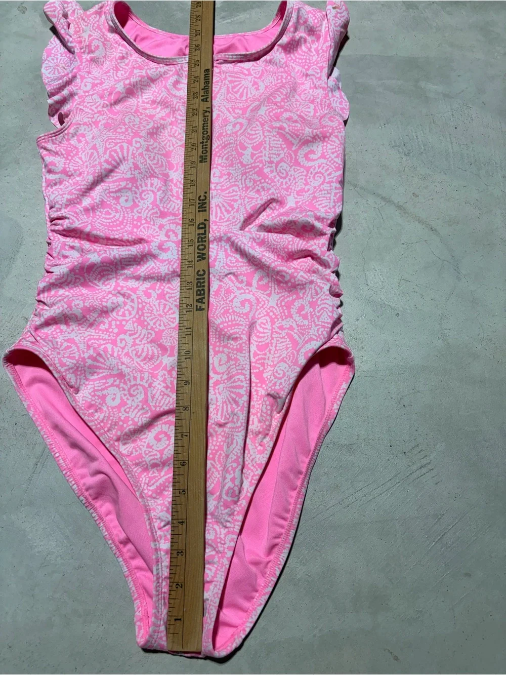 Lilly Pulitzer Pink Paisley One-Piece Swimsuit